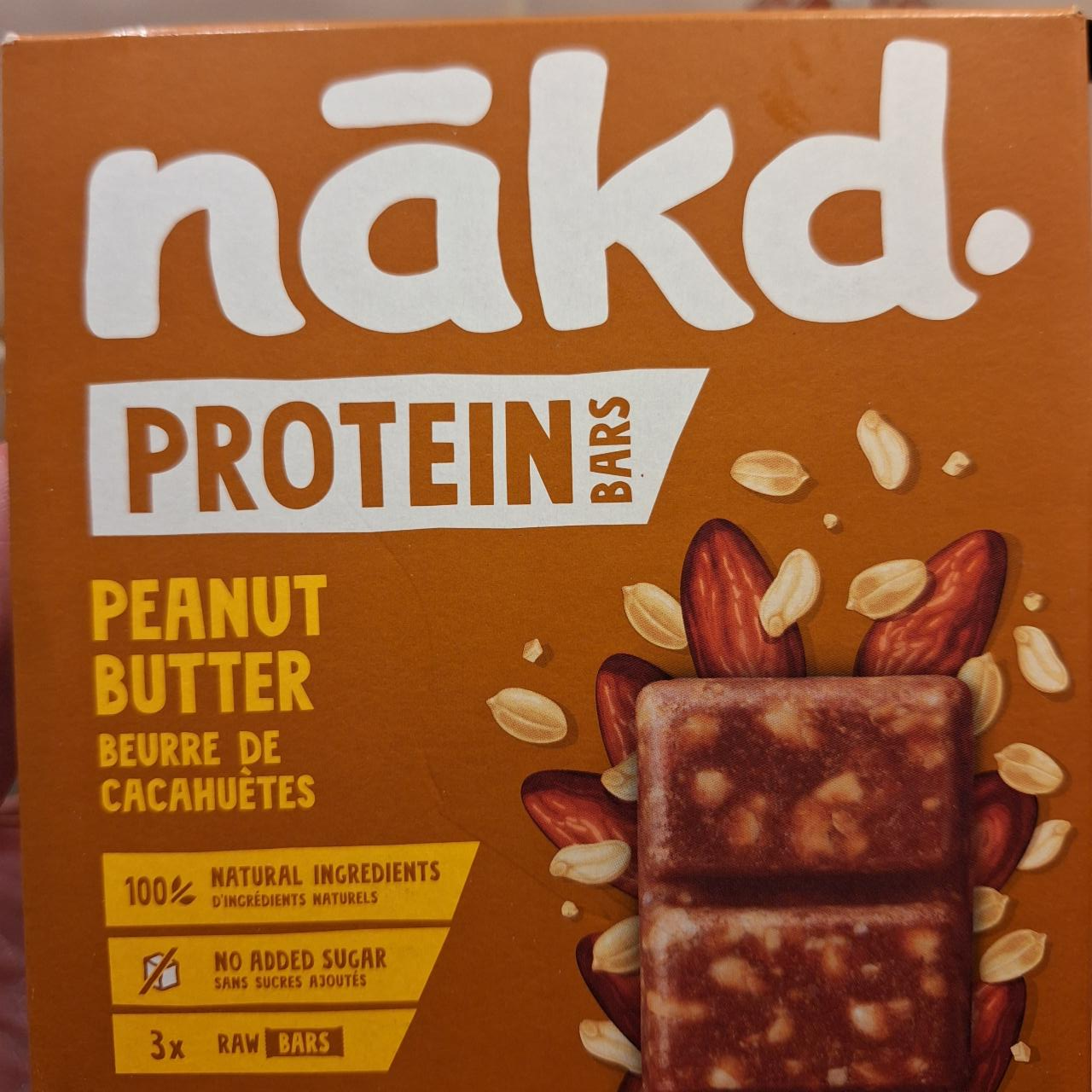 Fotografie - Protein Bars Peanut Butter Nakd.