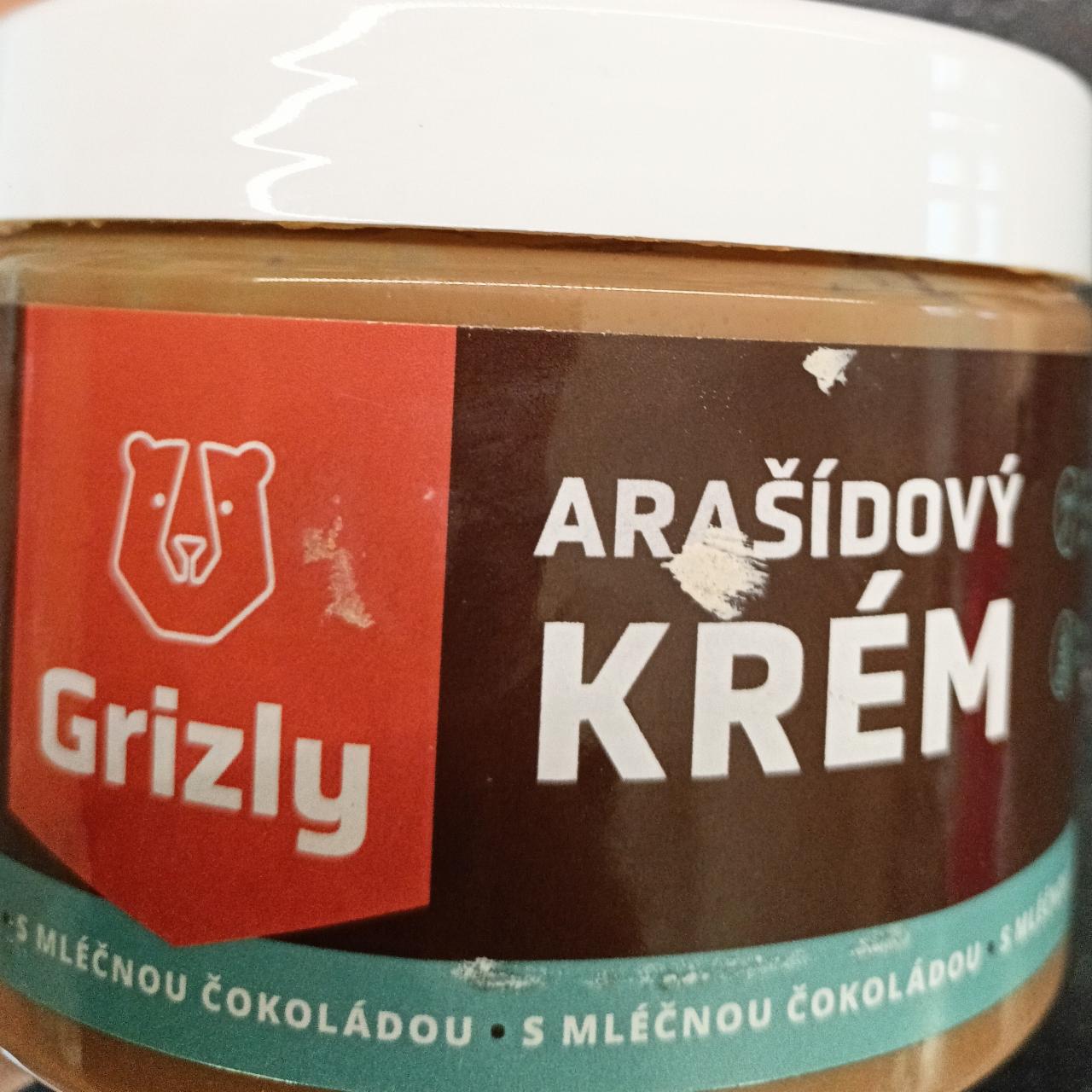 Fotografie - Arašídový krém s mléčnou čokoládou Grizly