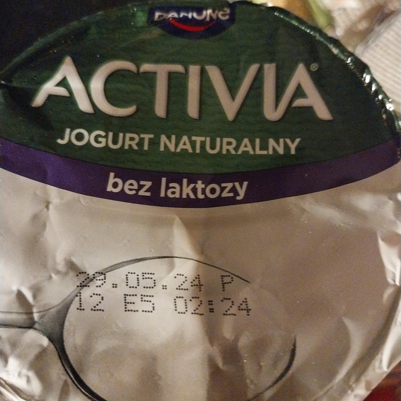 Fotografie - Activia jogurt naturalny bez laktozy Danone
