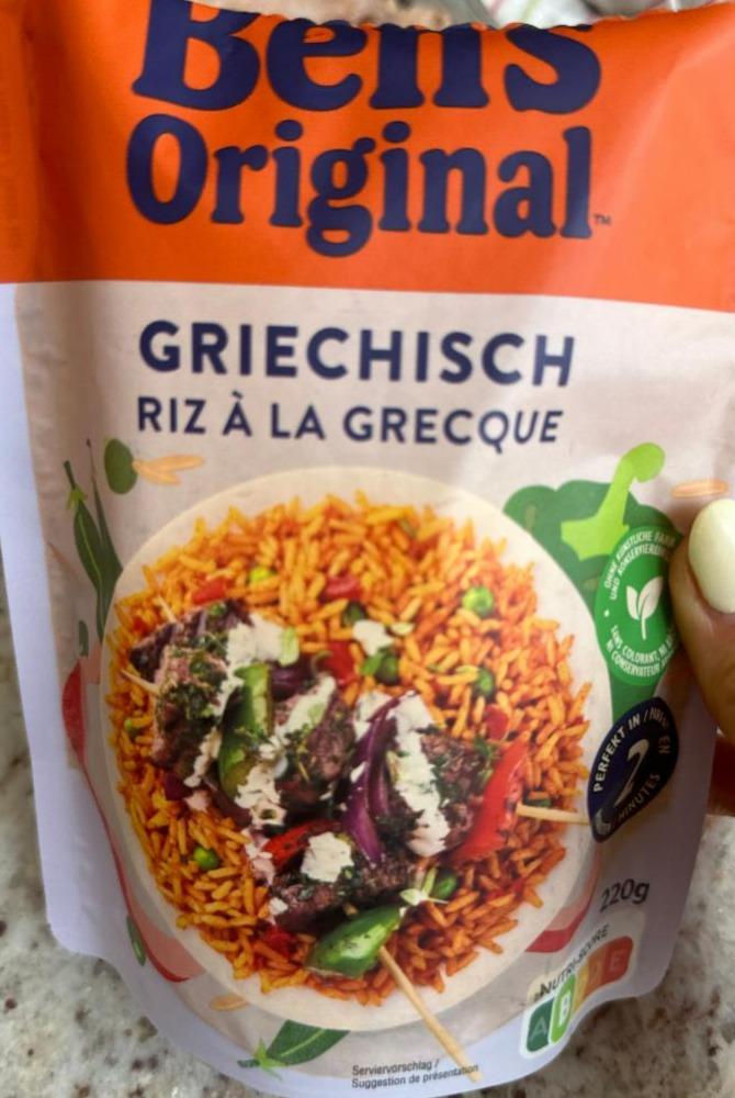 Fotografie - Griechisch riz á la grecque Ben's Original