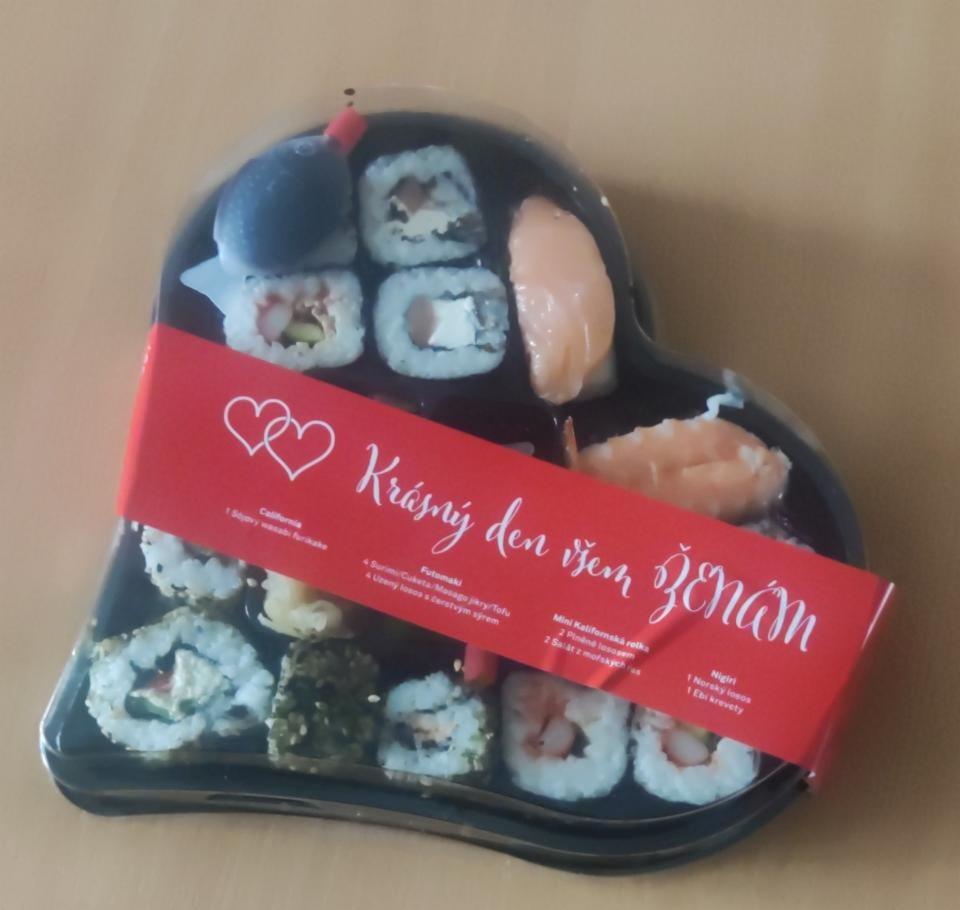 Fotografie - Sushi box Srdeční