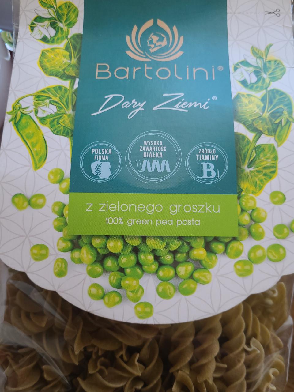 Fotografie - Těstoviny ze zeleného hrášku Bartolini