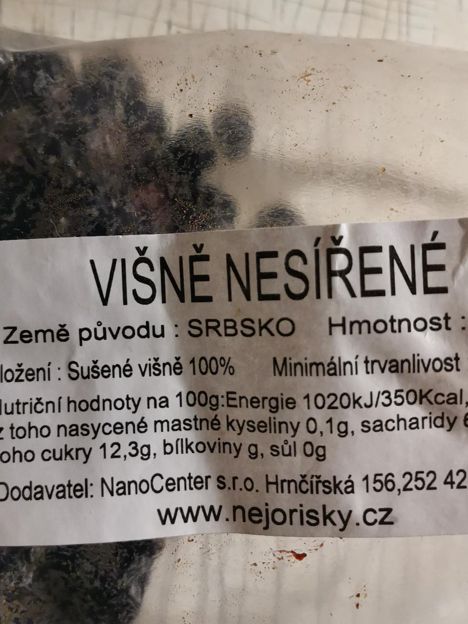 Fotografie - Višně nesířené nejorisky.cz