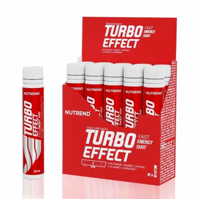Fotografie - Turbo effect quick energy shot Nutrend
