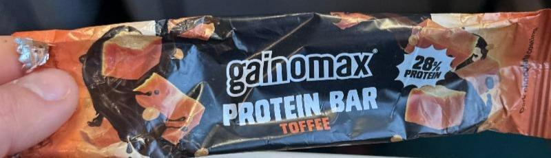 Fotografie - Protein Bar toffee Gainomax