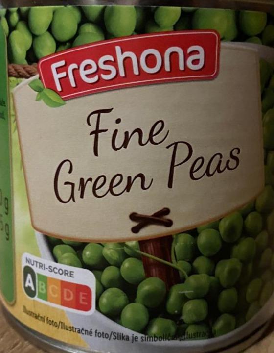 Fotografie - Fine green peas Freshona