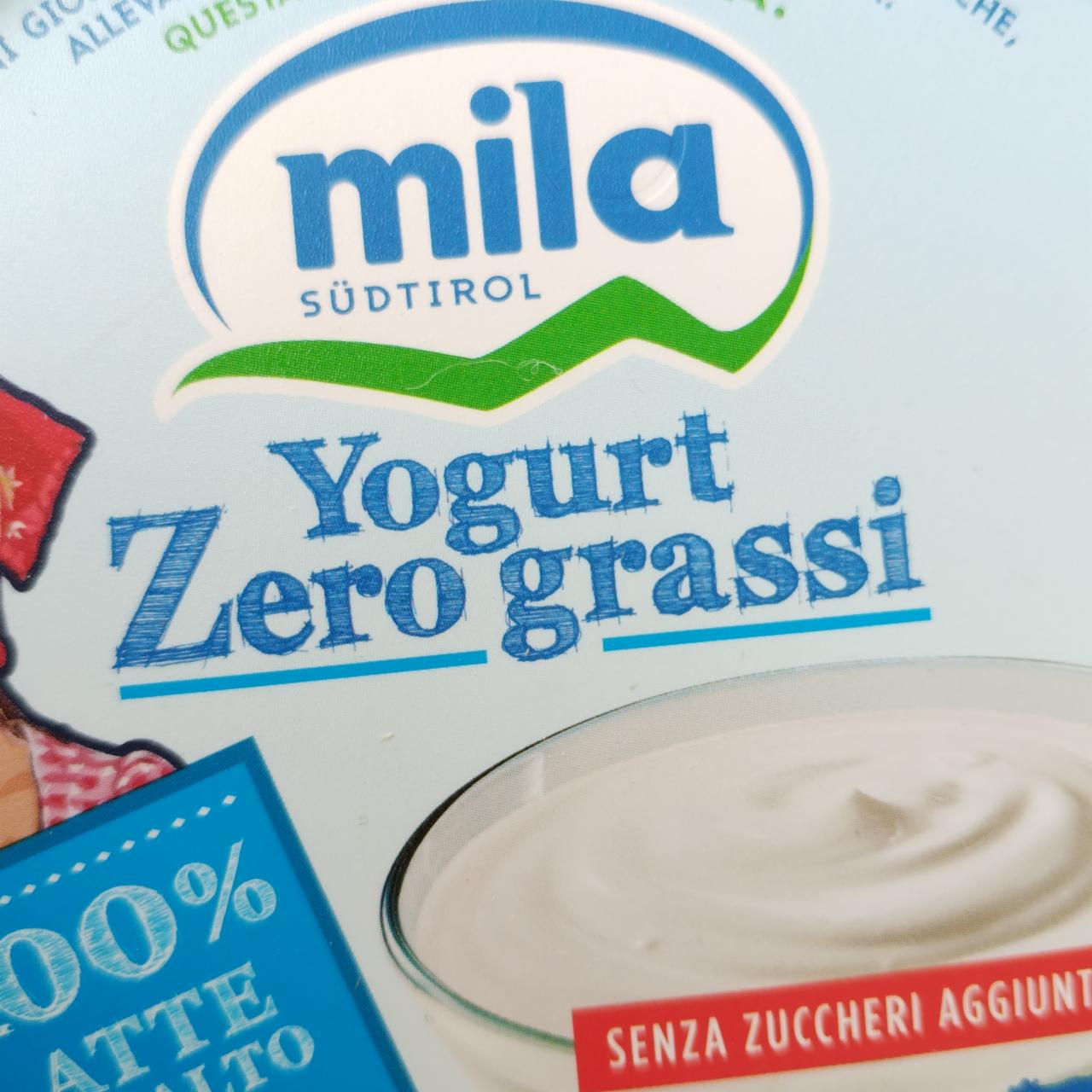 Fotografie - Yogurt Zero grassi Mila Südtirol