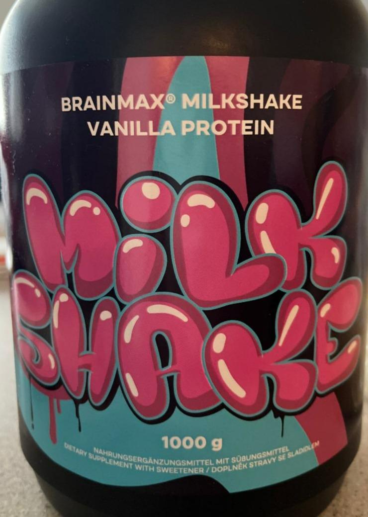 Fotografie - Milk Shake Vanilla protein BrainMax