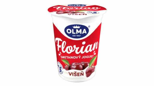 Fotografie - Florian smetanový jogurt višeň Olma