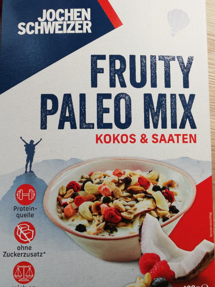Fotografie - Fruity Paleo Mix Kokos & Saaten Jochen Schweizer