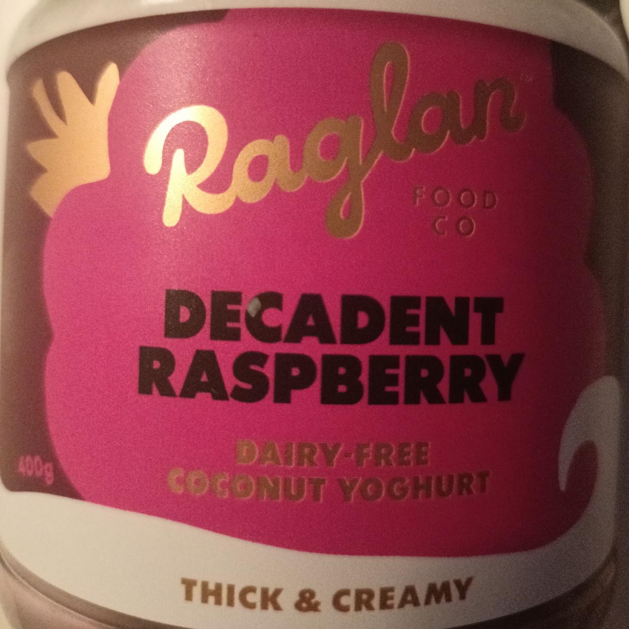 Fotografie - Decadent Raspberry Coconut yoghurt Raglan