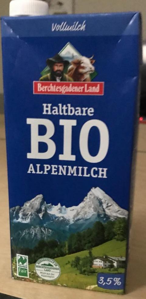 Fotografie - Haltbare Bio Alpenmilch 3,5% Berchtesgadener Land