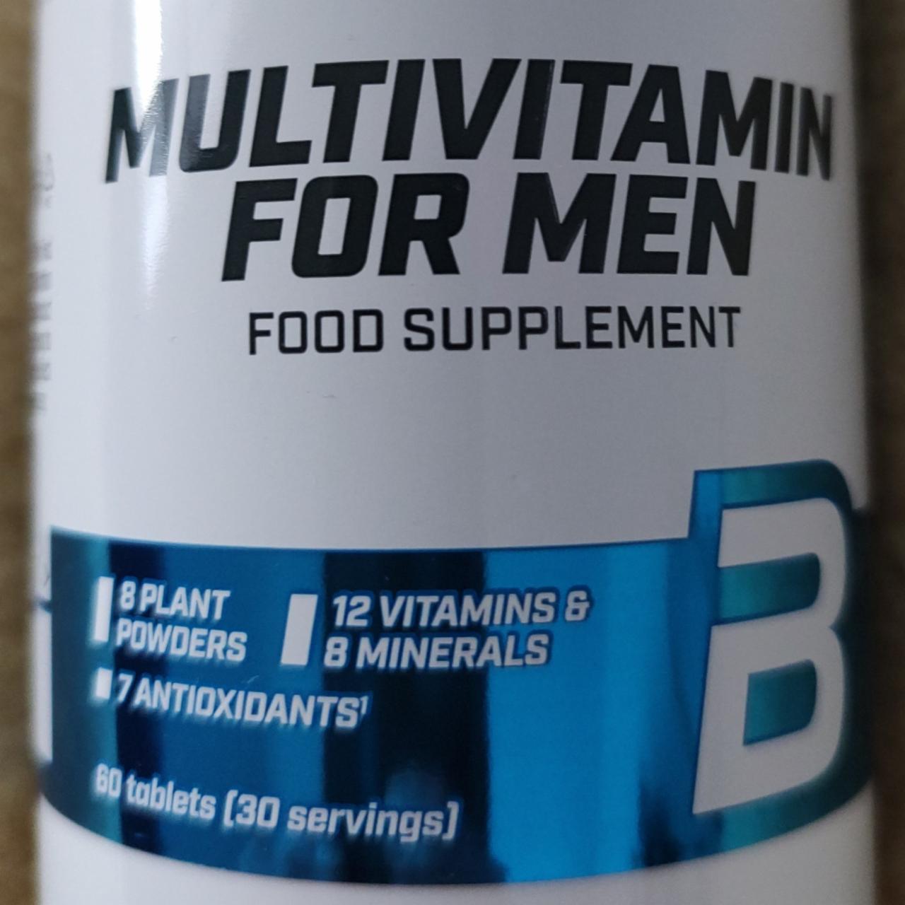 Fotografie - Multivitamin for Men BioTechUSA