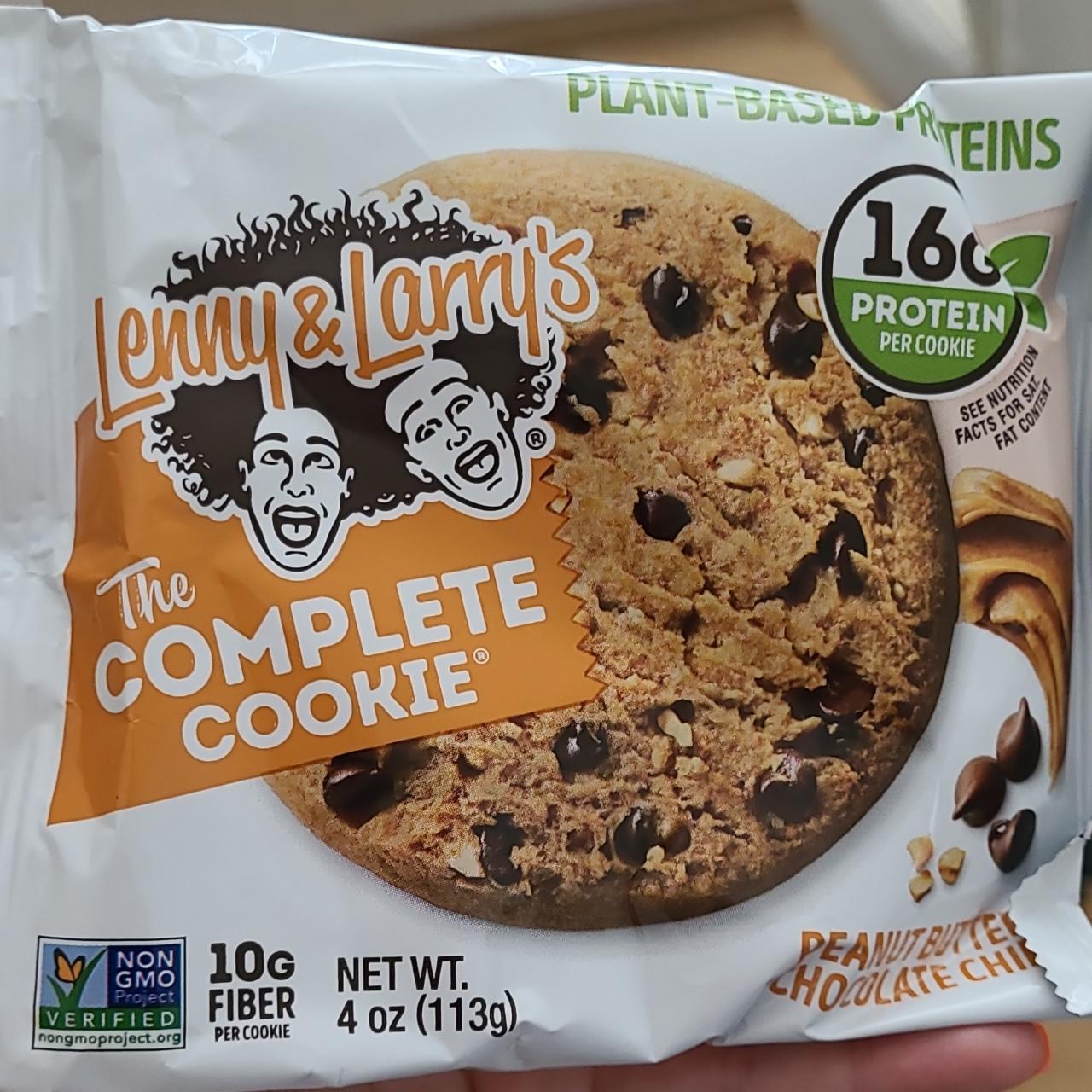 Fotografie - The complete cookie Peanut butter Chocolate chip 16g protein Lenny&Larry's