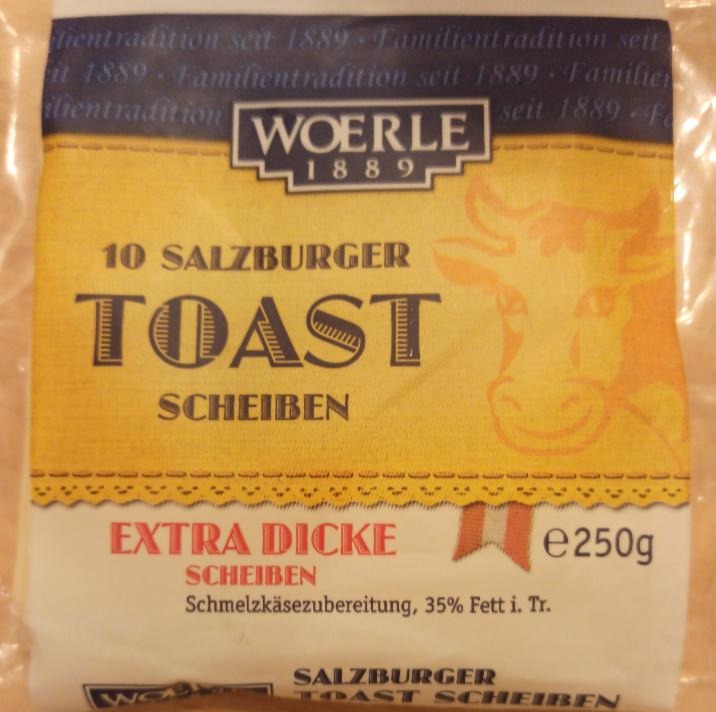 Fotografie - 10 Salzburger Toast Scheiben Woerle