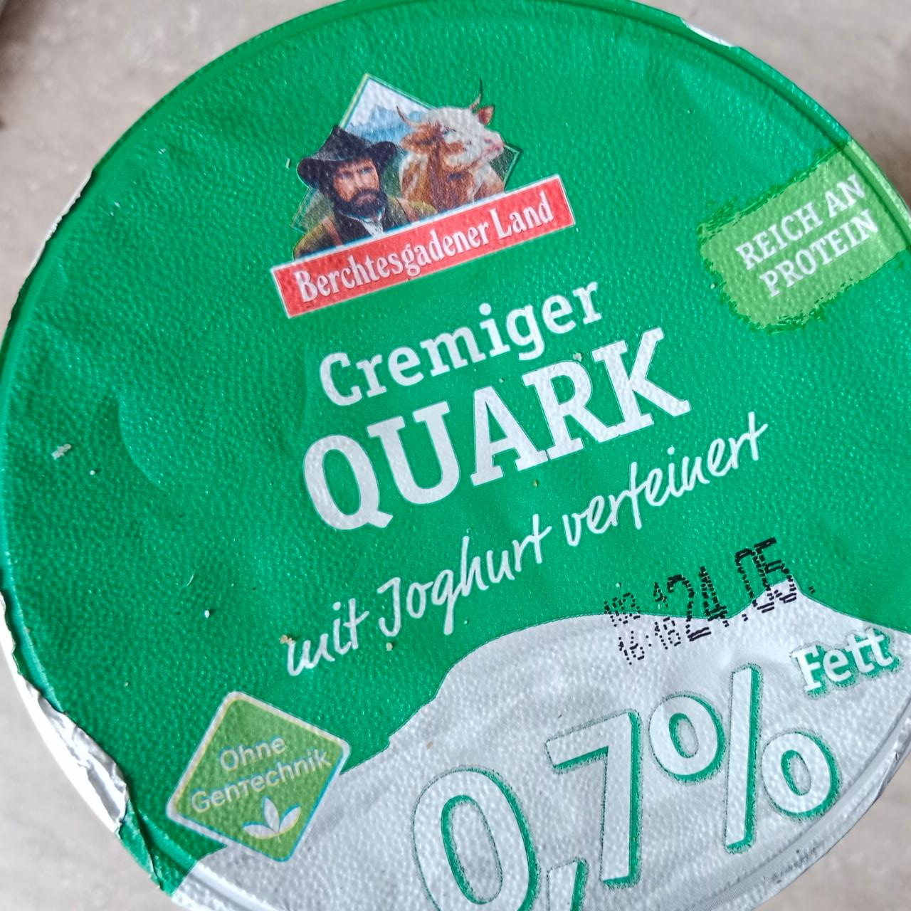 Fotografie - Cremiger Quark mit Jogurt verfeinet Berchtesgadener Land