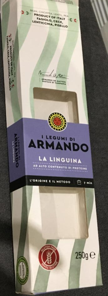 Fotografie - Sottile lingua di Pasta in un mix di ceci, lenticchie, fagioli e piselli I Legumi di Armando