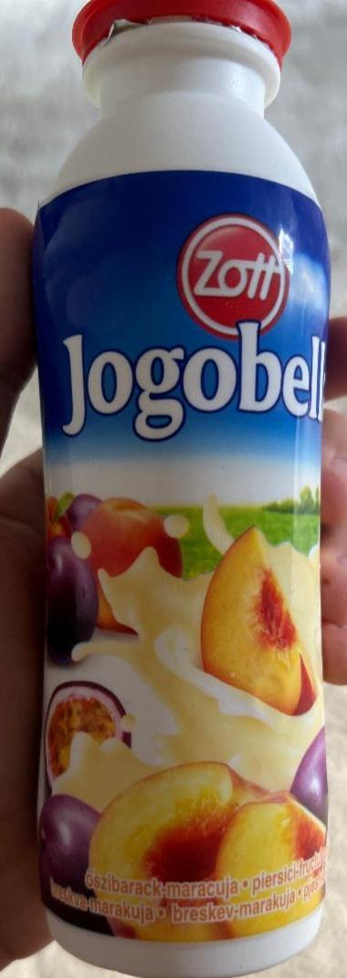 Fotografie - Jogobella jogurtový nápoj broskvový s maracujou