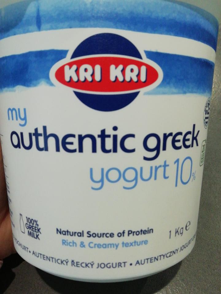 Fotografie - autentický řecký jogurt Kri Kri