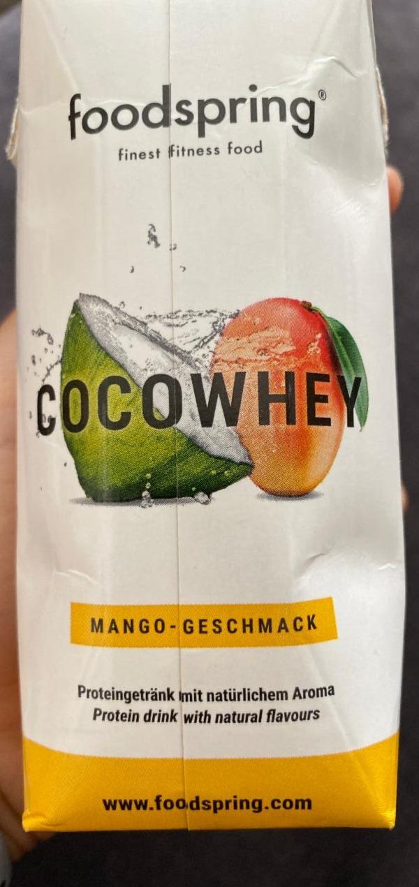 Fotografie - CocoWhey Mango-Geschmack Foodspring