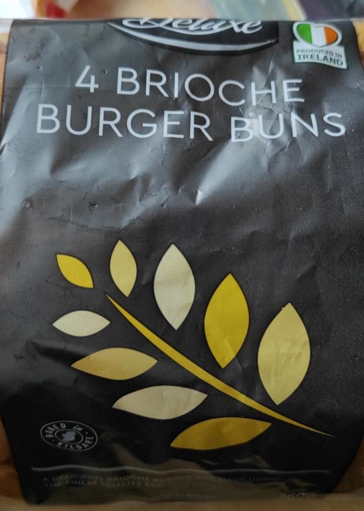 Fotografie - 4 Brioche Burger Buns Deluxe