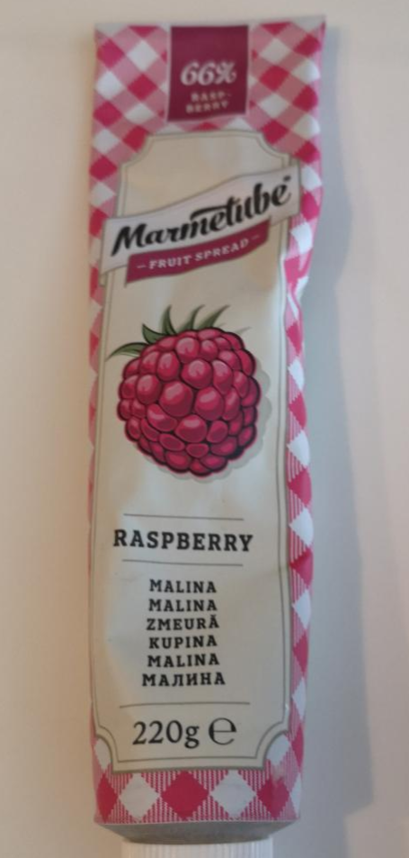 Fotografie - fruit spread Raspberry - Marmetube