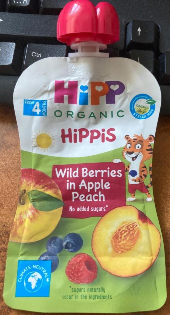 Fotografie - Hippis Wild Berries in Apple Peach Hipp