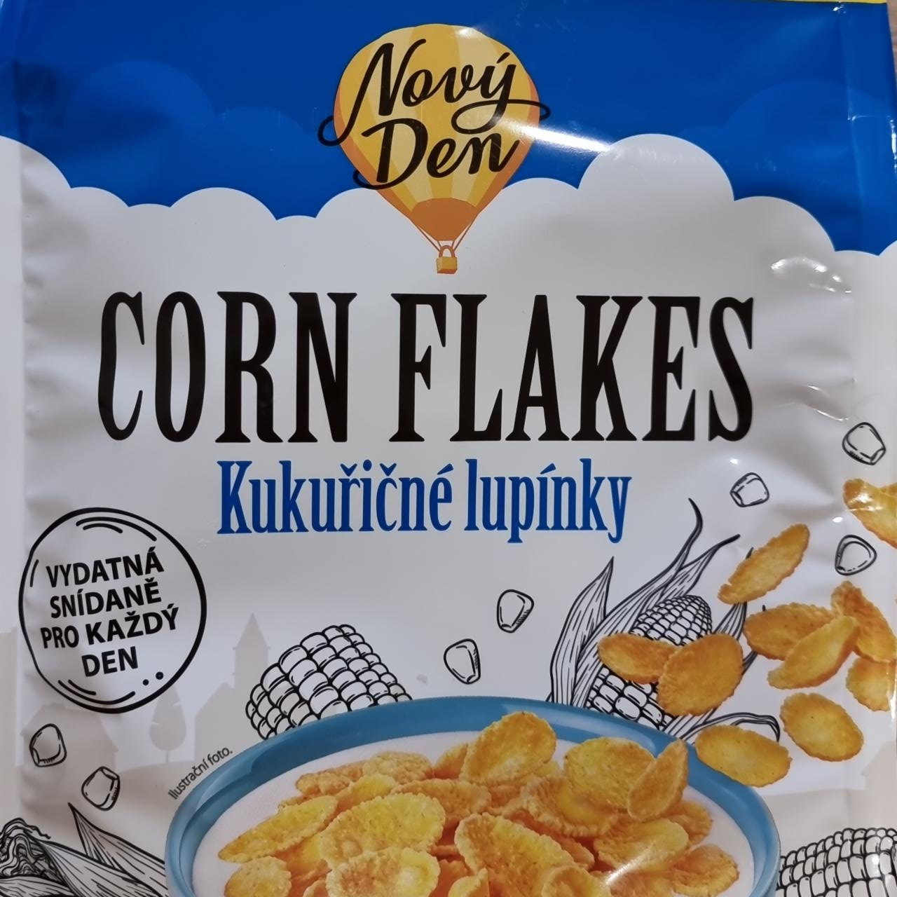 Fotografie - Corn flakes kukuřičné lupínky Nový Den