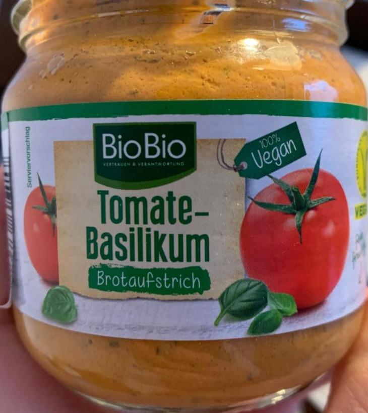 Fotografie - Tomate-Basilikum Brotaufstrich BioBio