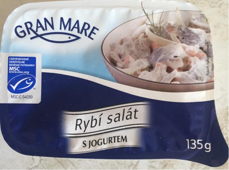 Fotografie - Rybí salát s jogurtem Gran Mare
