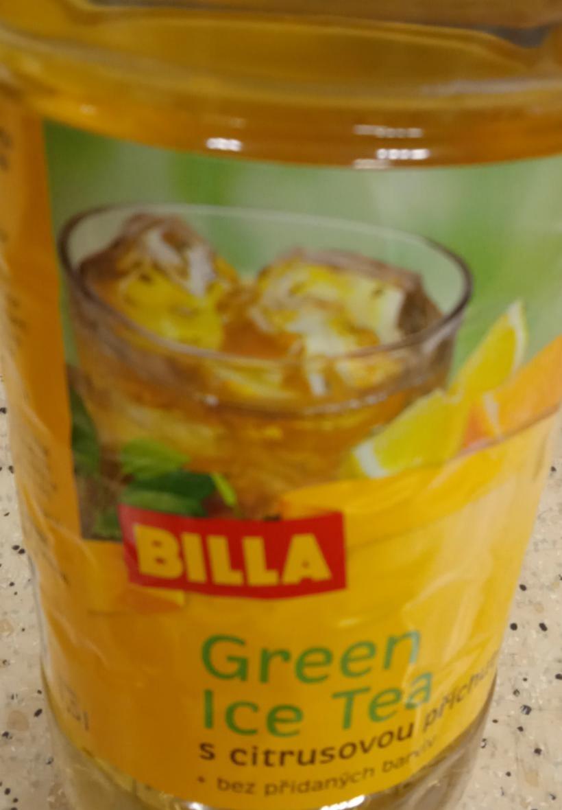 Fotografie - Green Ice Tea s citrusovou příchutí Billa