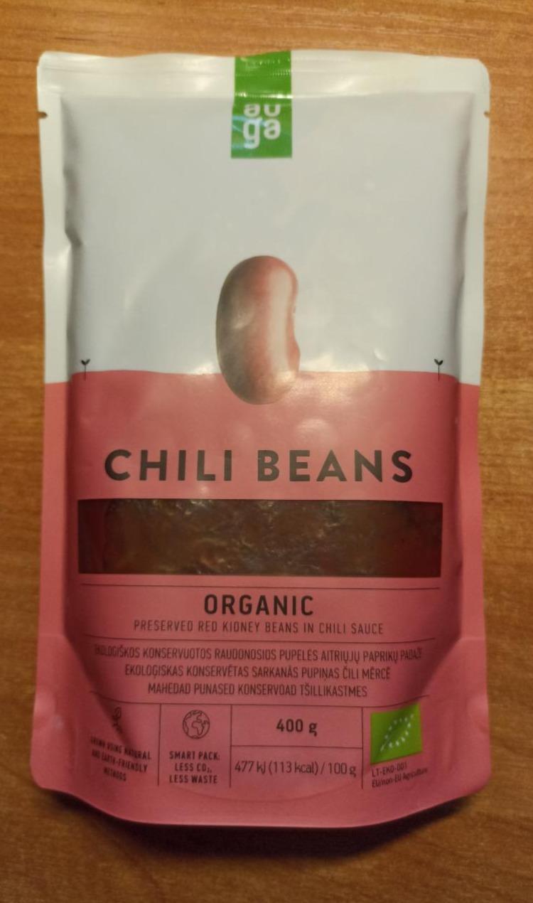 Fotografie - Organic Chilli beans auga
