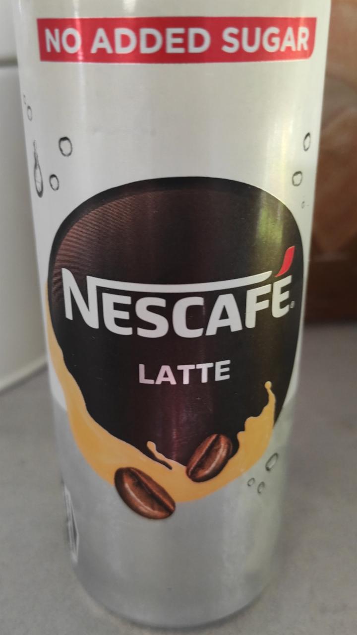 Fotografie - Nescafé latte (ledová káva bez cukru)
