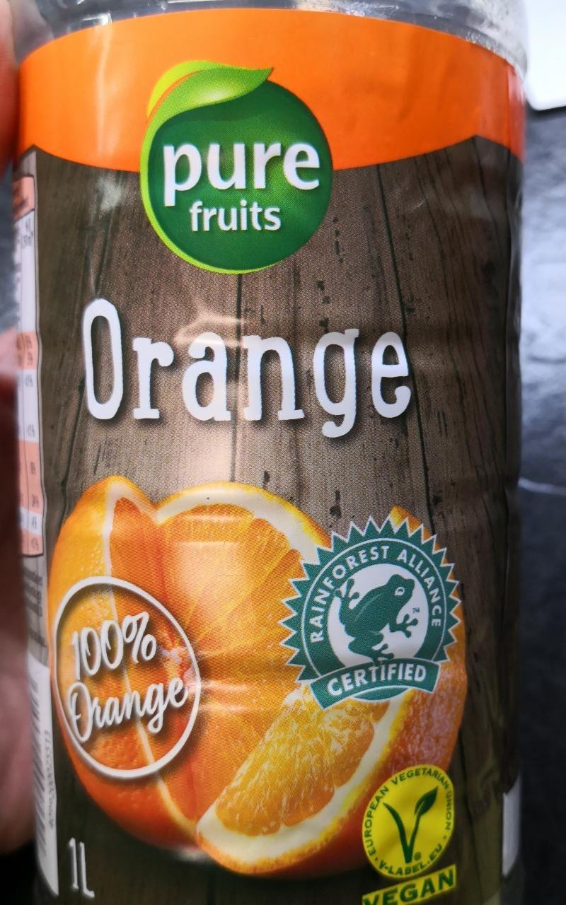 Fotografie - Pure fruits 100% Orange