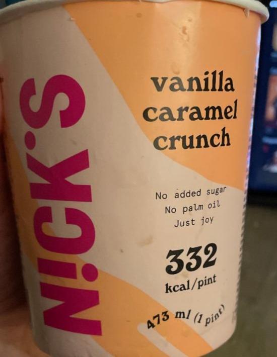 Fotografie - Vanilla caramel crunch Nicks