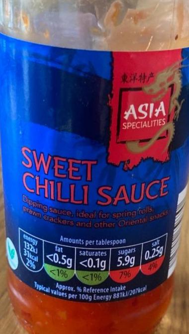 Fotografie - Sweet chilli sauce