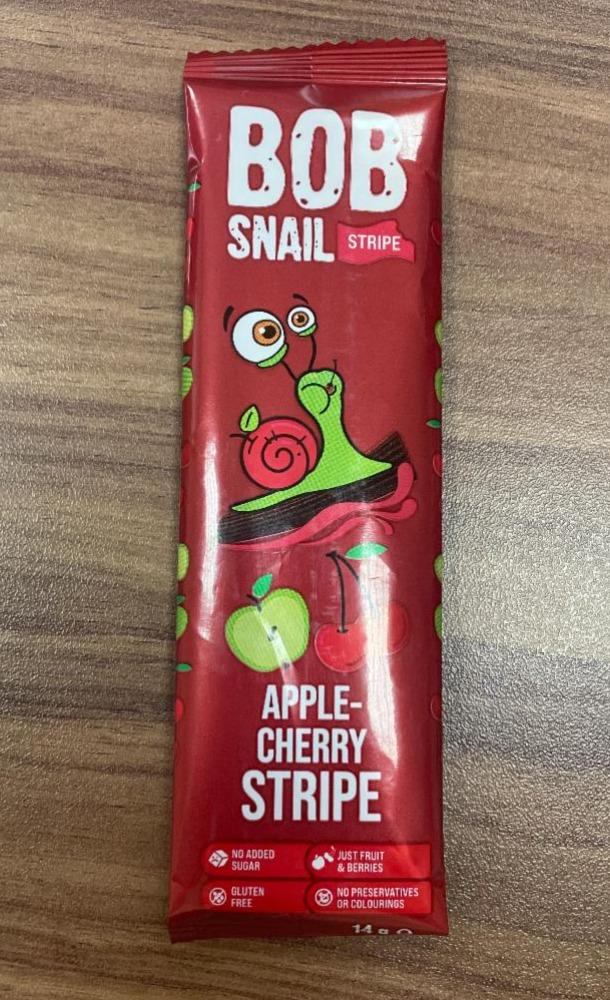 Fotografie - Apple-Cherry Stripe Bob Snail