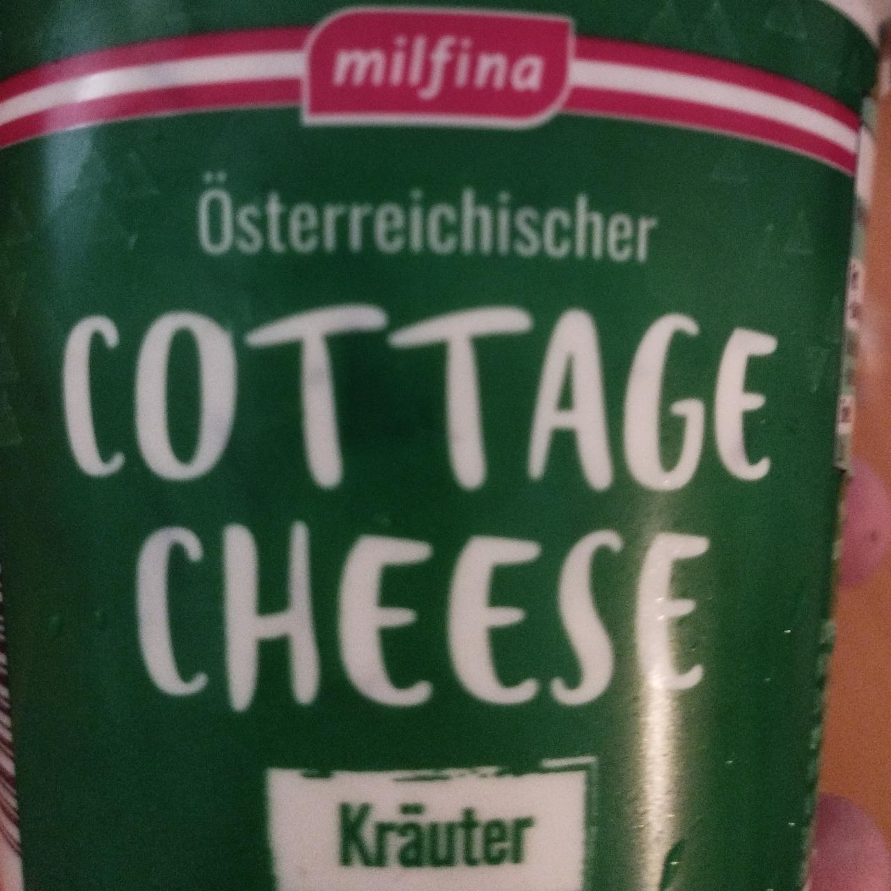 Fotografie - Cottage cheese mit Kräutern Milfina