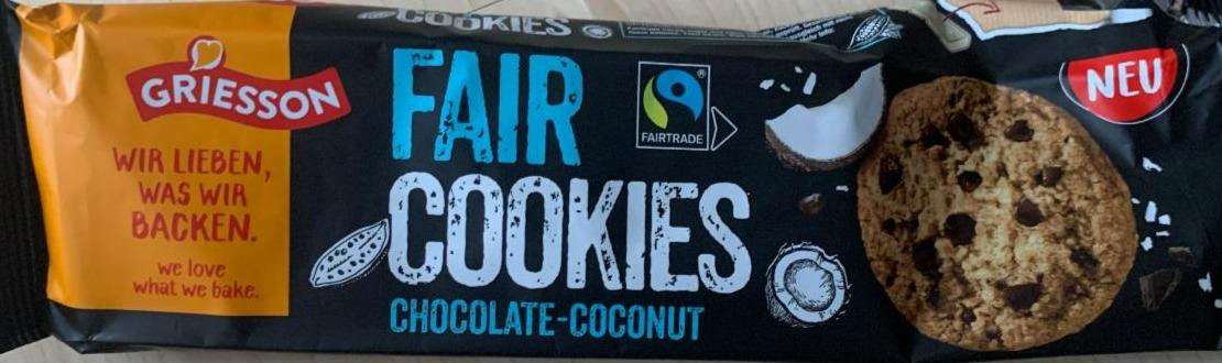Fotografie - Fair Cookies Chocolate-Coconut Griesson