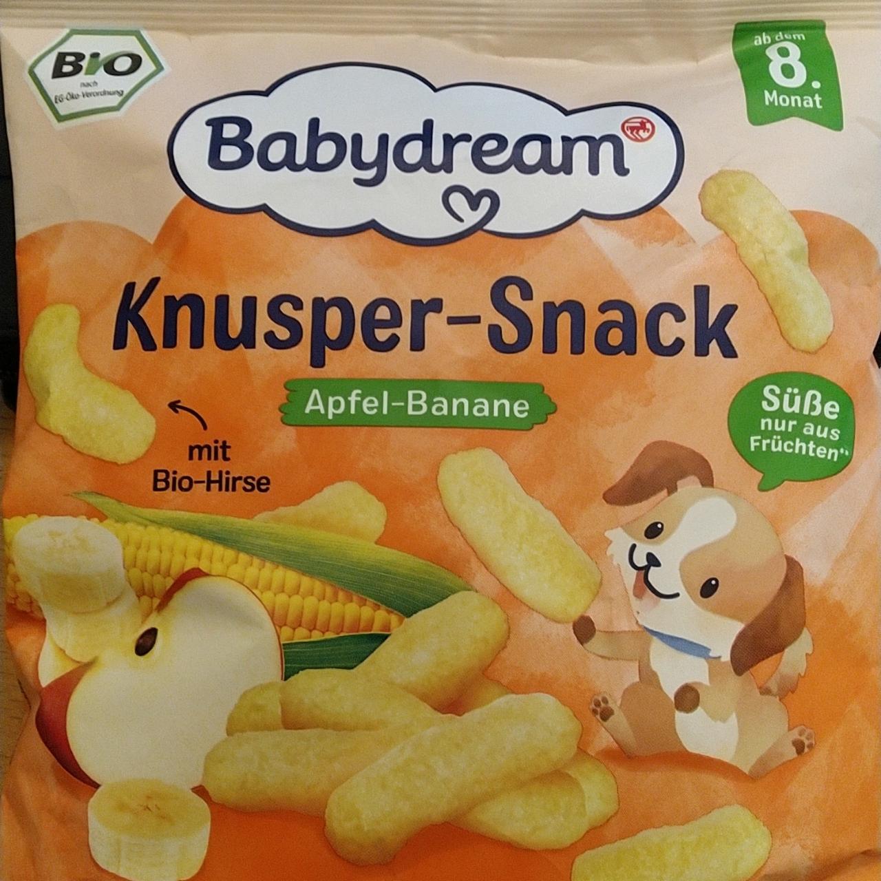 Fotografie - Knusper-Snack Apfel-Banane Babydream