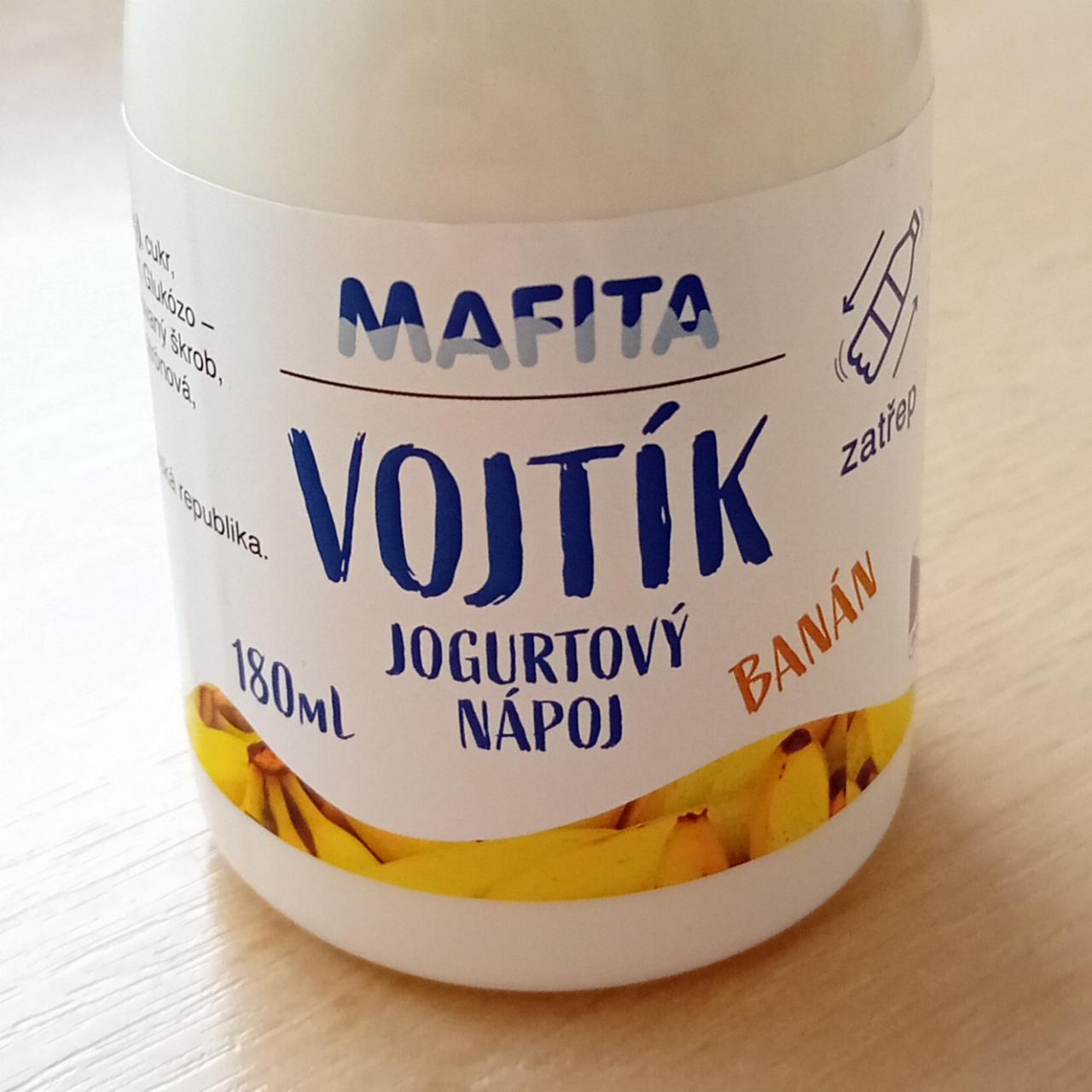 Fotografie - Vojtík jogurtový nápoj banán Mafita