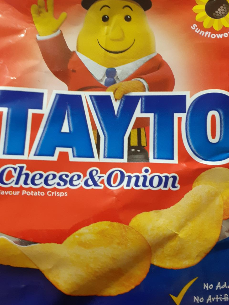 Fotografie - Potato Crisps Cheese & Onion Tayto