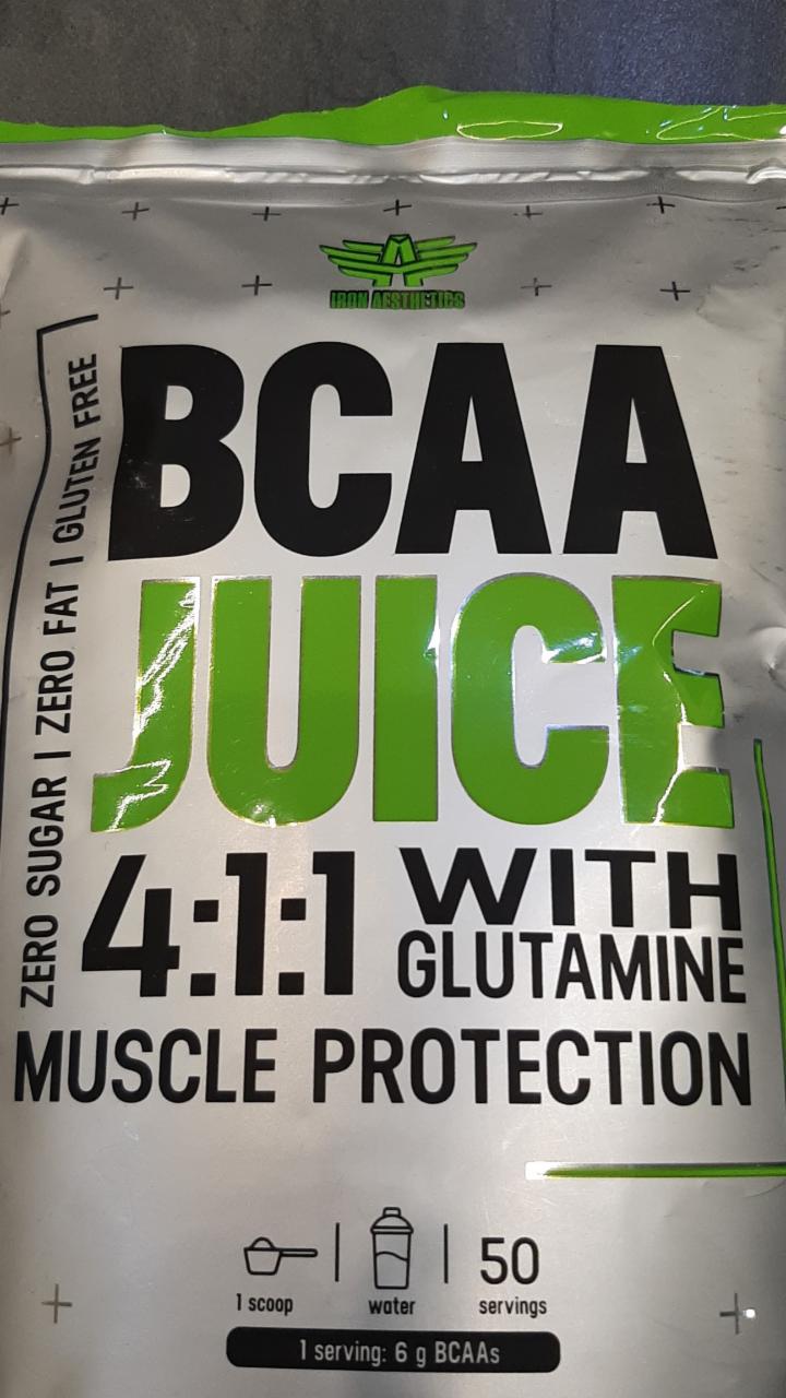 Fotografie - BCAA Juice 4:1:1 with Glutamine Iron Aesthetics