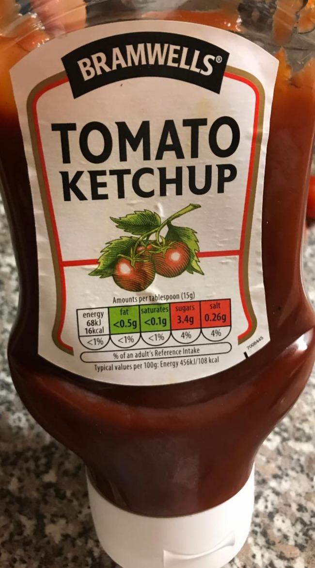 Fotografie - Tomato ketchup Bramwells kečup