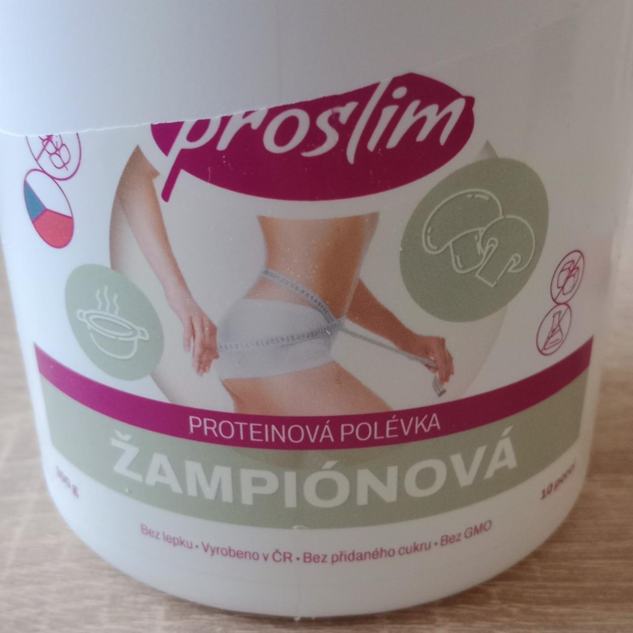 Fotografie - Proteinová polévka žampionová Proslim
