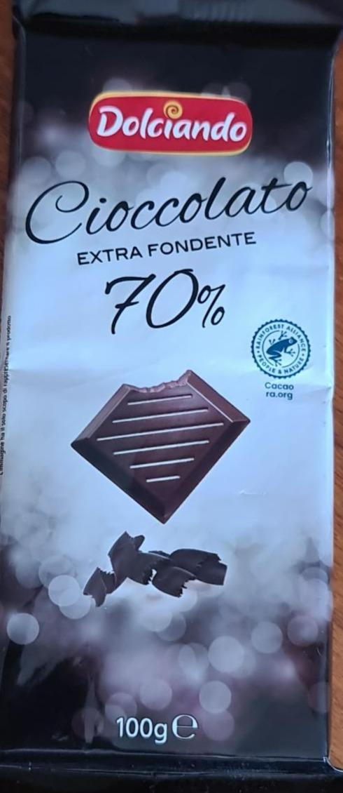 Fotografie - Cioccolato extra fondente 70% Dolciando