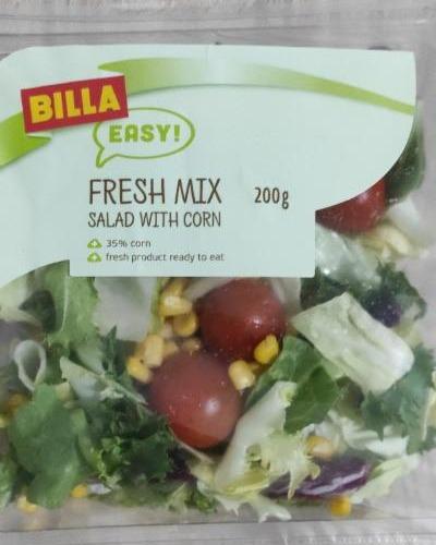 Fotografie - Fresh mix Salad with Corn Billa Easy!