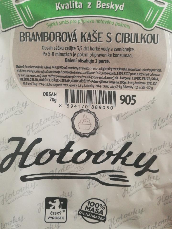 Fotografie - Bramborová kaše s cibulkou Hotovky.cz