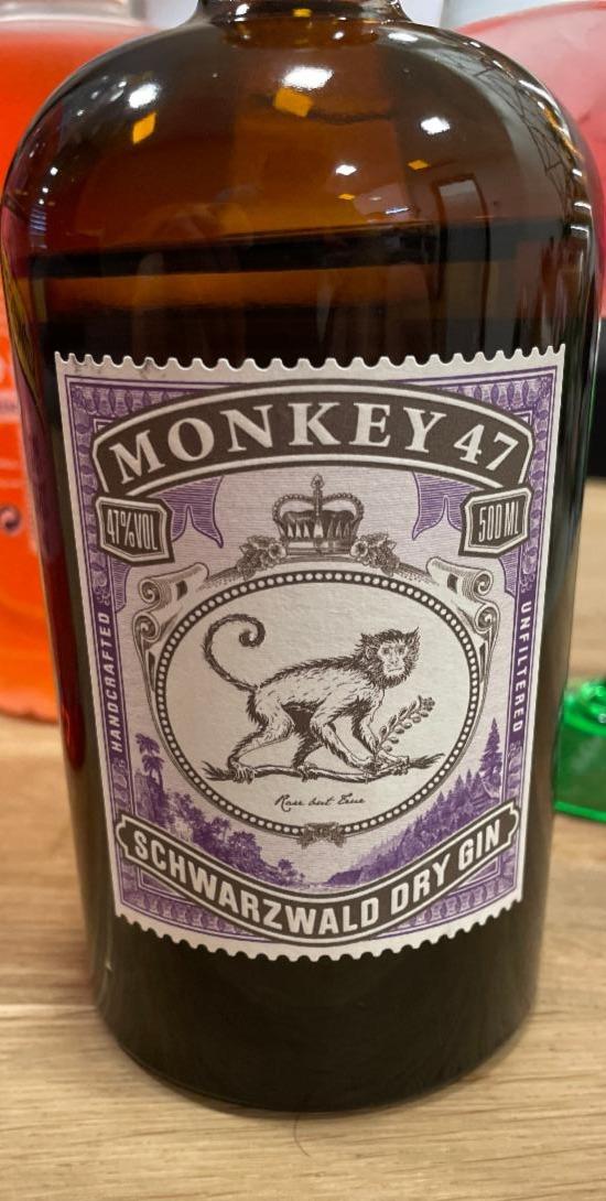 Fotografie - Monkey 47 Schwarzwald Dry Gin 47%