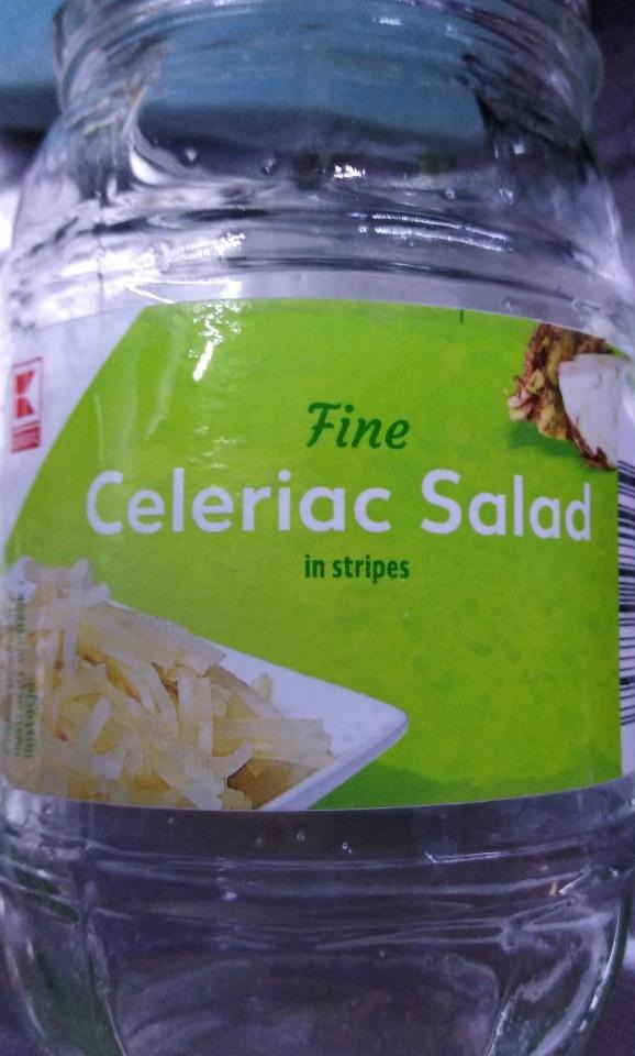 Fotografie - Celeriac salad in stripes K-Classic